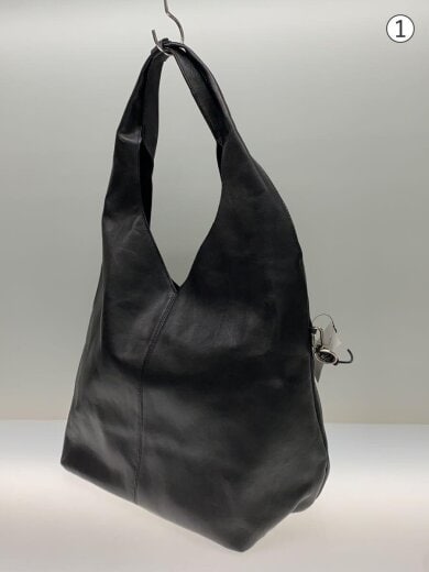 商品画像：トートバッグ/レザー/BLK/Big Leather Marche Bag// 2