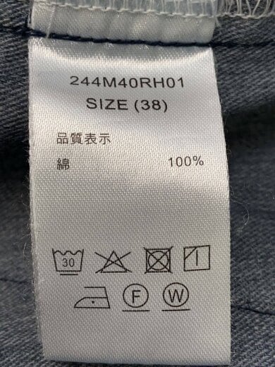 商品画像：ボトム/38/コットン/NVY/無地/244M40RH01// 5