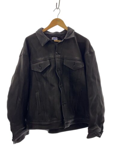 商品画像：FINE CREEK&CO/ジャケット/48/レザー/BLK 1