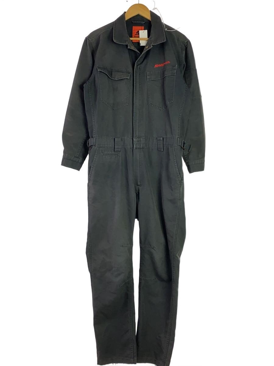 Snap-on / オールインワン/L/コットン/BLK