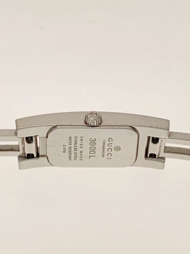 商品画像：クォーツ腕時計/アナログ/ステンレス/WHT/SLV/SS/3900L 3