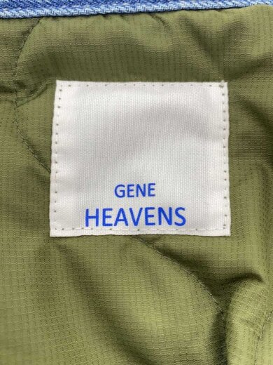 画像：GENE HEAVENSキルティングジャケット/FREE/ポリエステル/GRN/無地/600-42210433