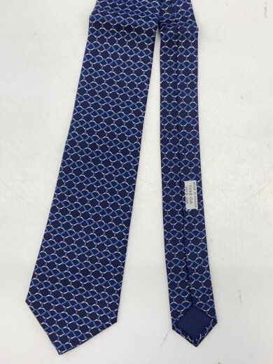 商品画像：ネクタイ/シルク/BLU/総柄/メンズ/7090oa 2