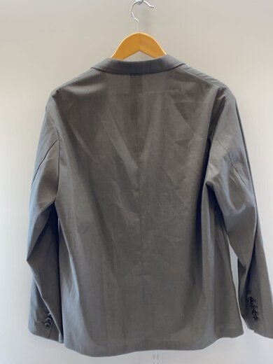 商品画像：テーラードジャケット/3/ポリエステル/GRY/無地/132353003 2