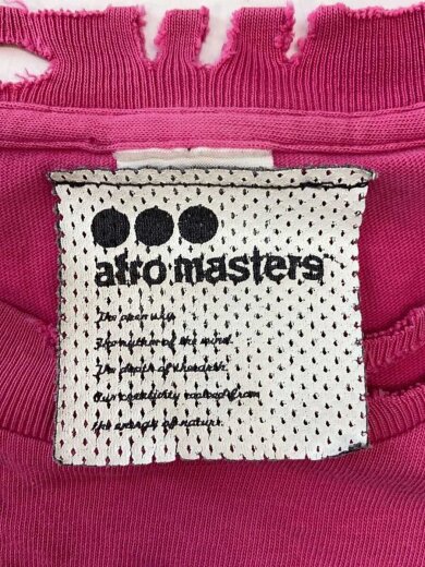 商品画像：afro masters/Tシャツ/M/コットン/PNK 3