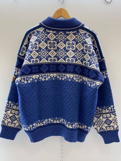 画像：DALE OF NORWAYニット・セーター(厚手)/L/ウール/BLU/DLV95762