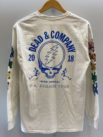 商品画像：長袖Tシャツ/M/コットン/WHT 2