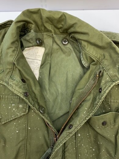 商品画像：フィールドジャケット/3rdモデル/コットン/KHK/無地/M-65 6