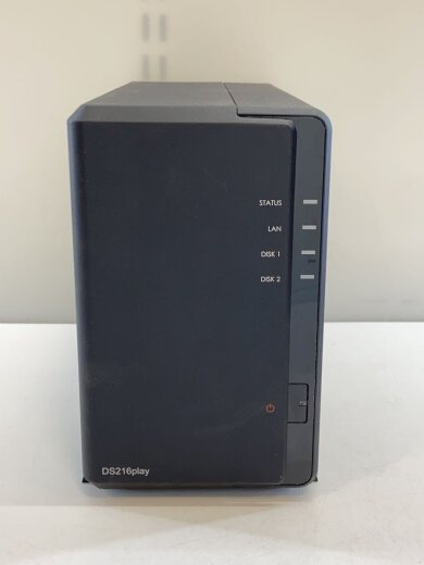 商品画像：ケースのみ/HDDなし/ネットワークHDD/パソコン周辺機器/DS216play 2