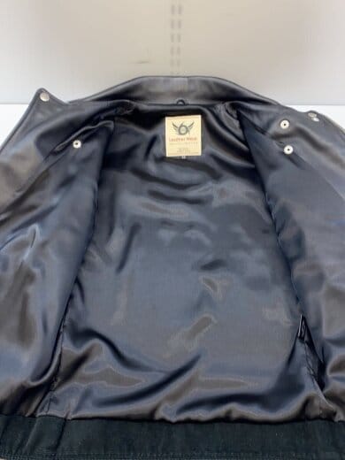 商品画像：レザージャケット・ブルゾン/34/レザー/BLK 5