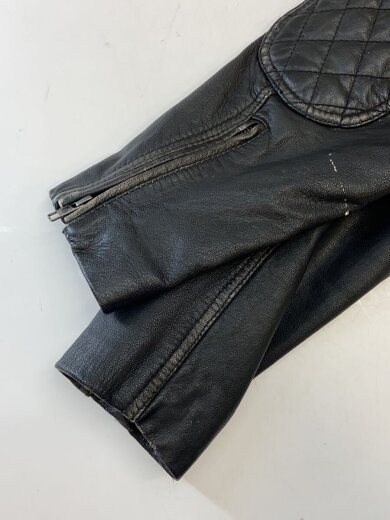 商品画像：レザージャケット・ブルゾン/L/山羊革/BLK/98098-16VM 6