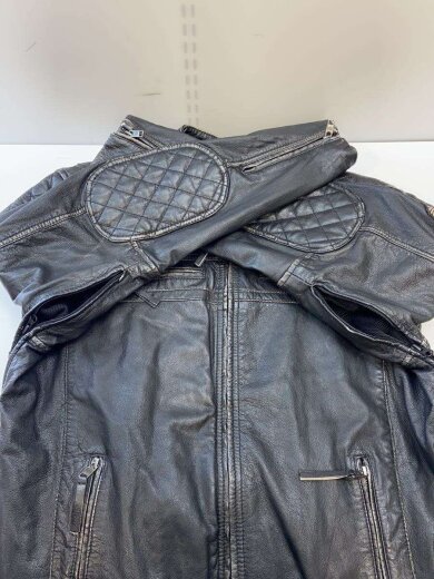 商品画像：レザージャケット・ブルゾン/L/山羊革/BLK/98098-16VM 7