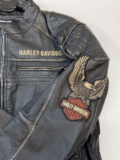 商品画像：レザージャケット・ブルゾン/L/山羊革/BLK/98098-16VM 9