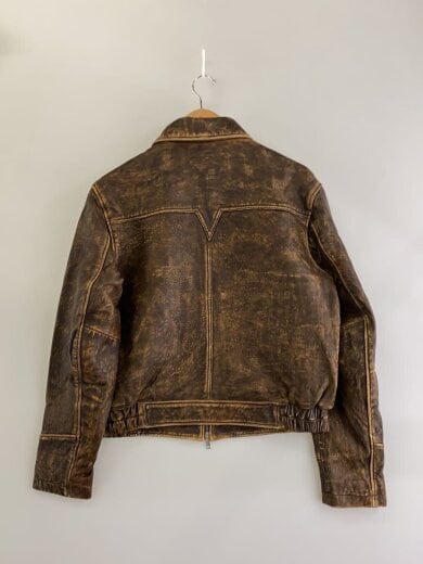 商品画像：AERO LEATHER JACKET/S/牛革/BRW// 2