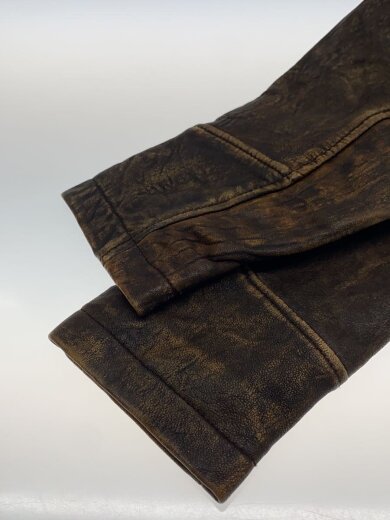商品画像：AERO LEATHER JACKET/S/牛革/BRW// 5
