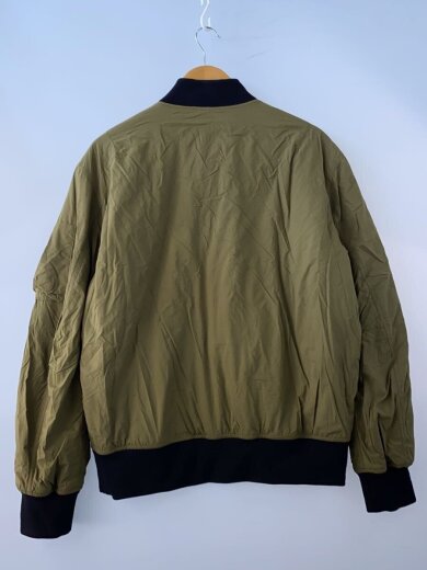 商品画像：TRANSIT BOMBER JACKET_トランジットボンバージャケット/M/ナイロン/KHK/無地// 2
