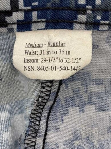 商品画像：カーゴパンツ/M/--/BLU 4