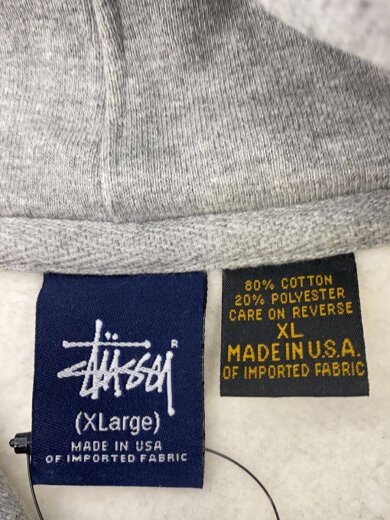 商品画像：パーカー/XL/コットン/GRY/無地 3