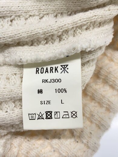 商品画像：ニット・セーター(厚手)/L/コットン/CRM/無地// 4