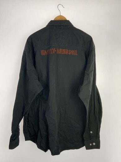 商品画像：長袖シャツ/XXL/コットン/BLK 2