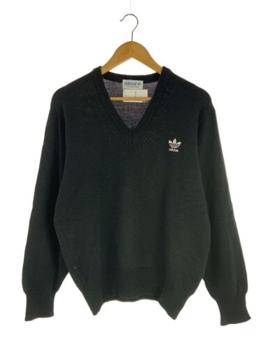 商品画像：ニット・セーター(厚手)/--/アクリル/BLK/無地/ADS-3501/デサント製 1