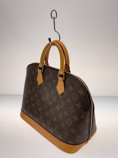 商品画像：1)アルマ_モノグラム・キャンバス/PVC/BRW 2