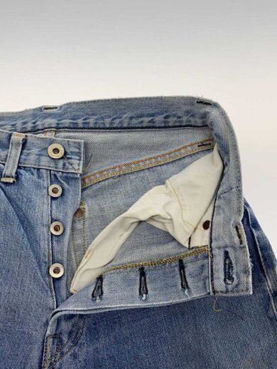 商品画像：ボトム/30/コットン/BLU/無地/445010022/ボタン裏555/復刻/USA製 3