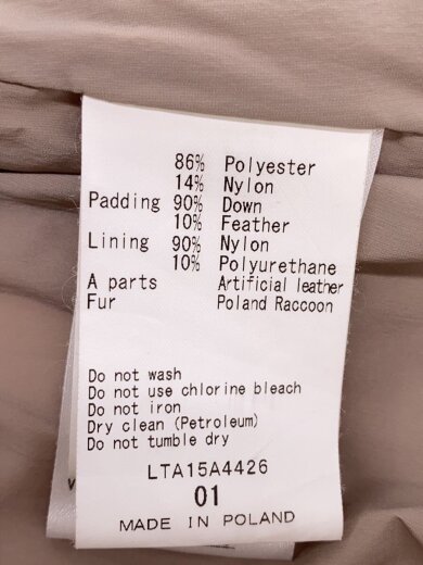 商品画像：ジャケット/1/ポリエステル/BEG/lta15a4426 4