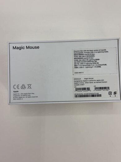 商品画像：Magic Mouse MK2E3J/A A1657 7