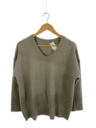 商品画像：ニット・セーター(厚手)/--/ウール/BEG/無地/21-080-922-5030-3-0// 1