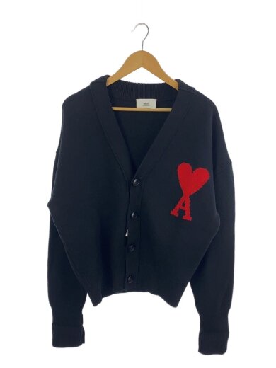 商品画像：カーディガン(厚手)/--/ウール/BLK/BFUKC002.018// 1