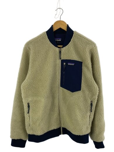 商品画像：フリースジャケット/M/ポリエステル/CRM/無地/22830/使用感有 1