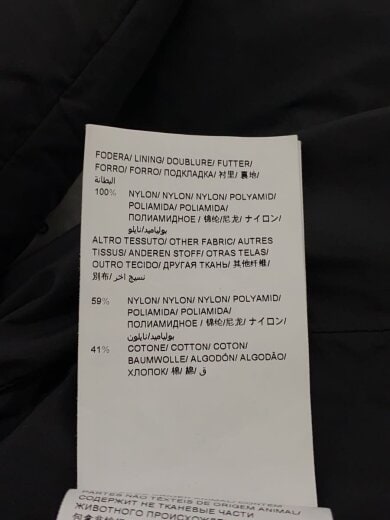 商品画像：ダウンジャケット/4/ナイロン/BLK/無地/mjxa0023013588 7