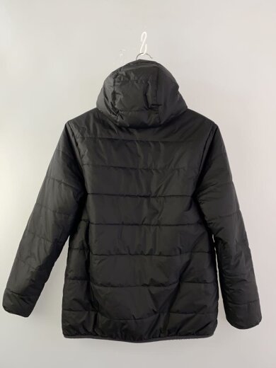 商品画像：リバーシブルフリースジャケット/XL/ポリエステル/BLK/無地/STY68095FA22 2