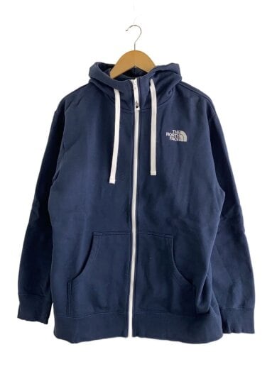 商品画像：ジップパーカー/XL/コットン/NVY/無地/nt12340 1