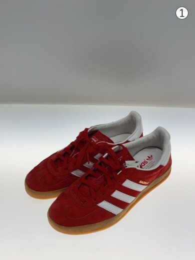 商品画像：ローカットスニーカー/25.5cm/RED/スウェード/h06261// 2
