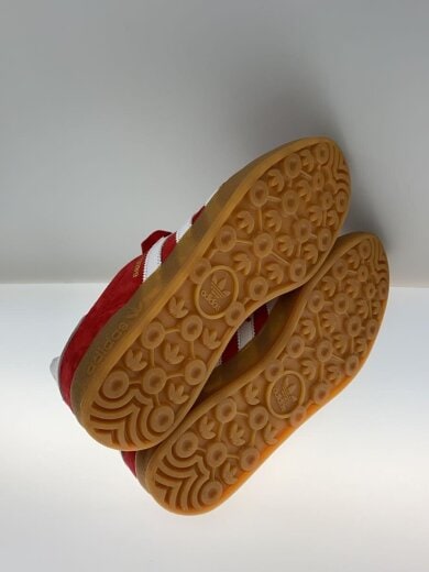 商品画像：ローカットスニーカー/25.5cm/RED/スウェード/h06261// 4