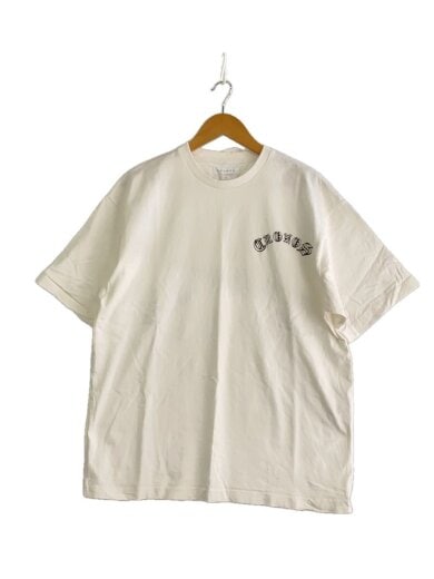 商品画像：Tシャツ/M/コットン/WHT/無地/c03-ts-2407st// 1
