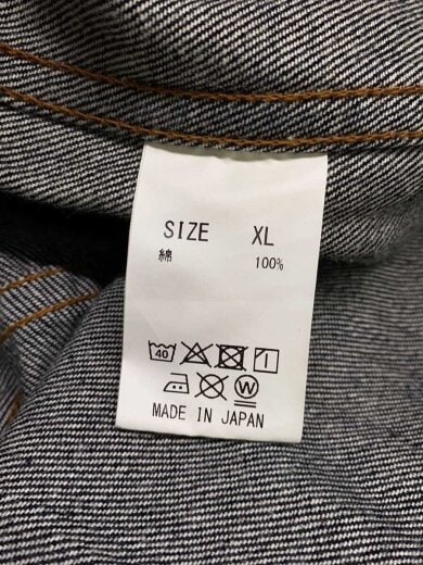 商品画像：Gジャン/XL/デニム/IDG/無地// 5