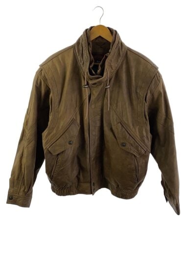 商品画像：Thinsulate/レザージャケット・ブルゾン/L/レザー/BRW/無地/6744 1