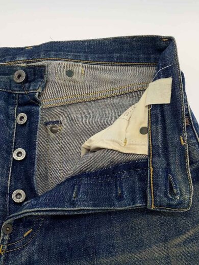 商品画像：702/ボタン裏J22/赤耳/ストレートパンツ/30/デニム/IDG 3