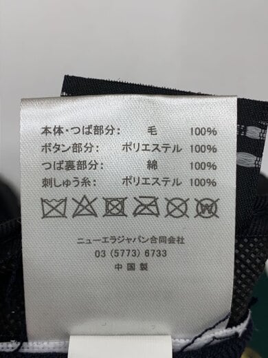 商品画像：キャップ/7 3/8/ウール/NVY/ストライプ/メンズ/14307156 6