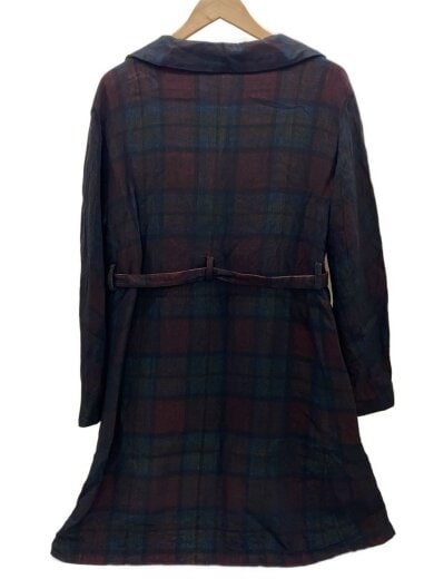 商品画像：トレンチコート/--/ウール/チェック/YX-C06-103 2