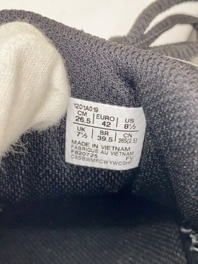 商品画像：ローカットスニーカー/26.5cm/BLK/F820725 5