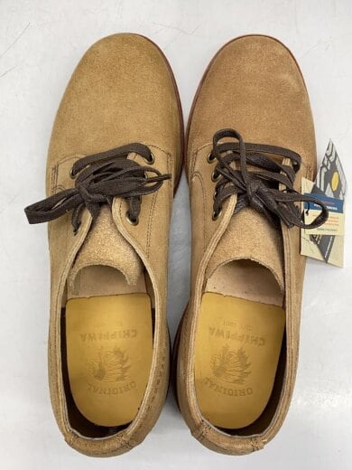 商品画像：サービスオックスフォード/カーキスウェード/ドレスシューズ/US8.5/BEG/1901m77 3