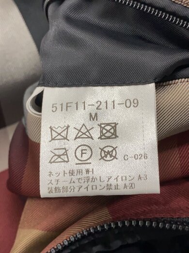 商品画像：ダウンジャケット/M/ナイロン/BLK/51F11-211-09 4