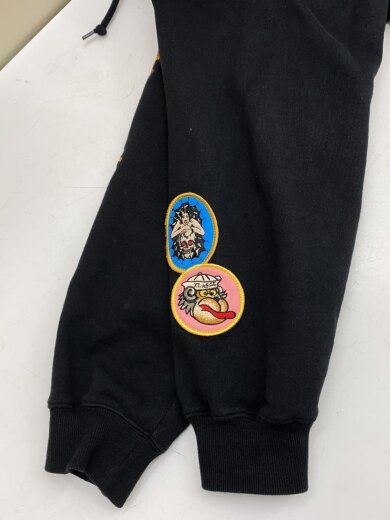 商品画像：ジップパーカー/L/コットン/BLK/101243012020 6