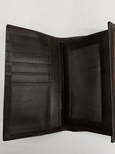 商品画像：ズッカ柄/3つ折り財布/キャンバス/BRW/総柄/レディース/30858 6