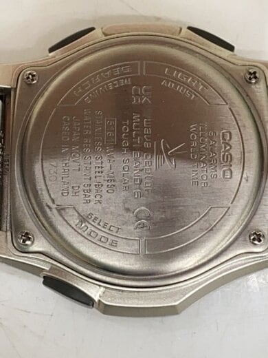 商品画像：ソーラー腕時計/アナログ/ステンレス/SLV/WVA-M630 3