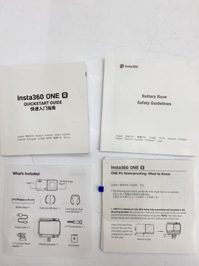 商品画像：ビデオカメラ Insta360 CINAKGP/A ONE R ツイン版 7